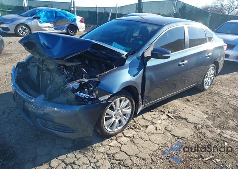 2013 Nissan Sentra Sl из США, поврежденный, VIN 3N1AB7APXDL640957